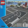 INCROCIO A T E CURVA - LEGO CITY ARTICOLI SUPPLEMENTARI 7281