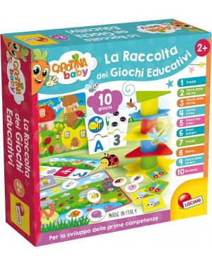 CAROTINA BABY RACCOLTA DI GIOCHI EDUCATIVI - LISCIANI GIOCHI 95117