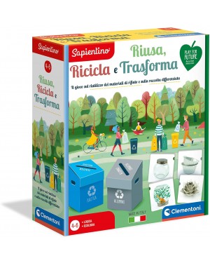 RIUSA, RICICLA E TRASFORMA - CLEMENTONI 16273