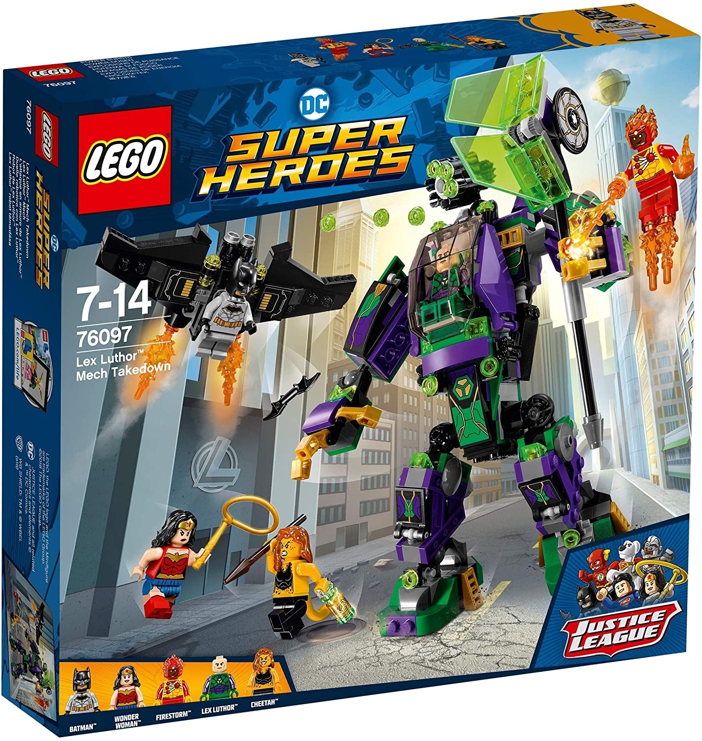 DUELLO ROBOTICO CON LEX LUTH -  LEGO SUPER HEROES MARVEL 76097